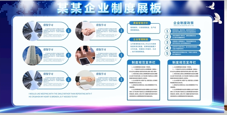 顺阳网公司制度规范是什么？