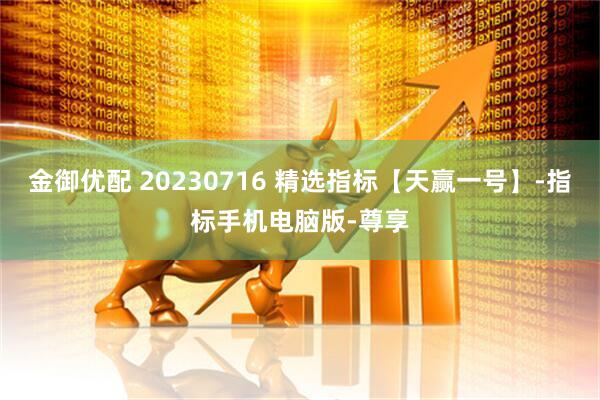 金御优配 20230716 精选指标【天赢一号】-指标手机电脑版-尊享
